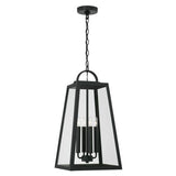 Capital Lighting 943744BK Leighton Outdoor Hanging Lantern - Black