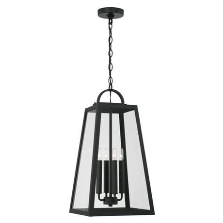 Capital Lighting 943744BK Leighton Outdoor Hanging Lantern - Black