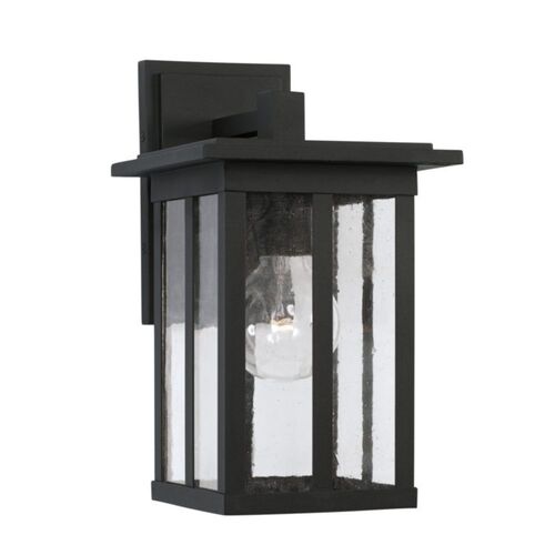 Capital Lighting 943811BK Barrett Outdoor Entrance Wall Light - Black