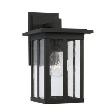 Capital Lighting 943811BK Barrett Outdoor Entrance Wall Light - Black