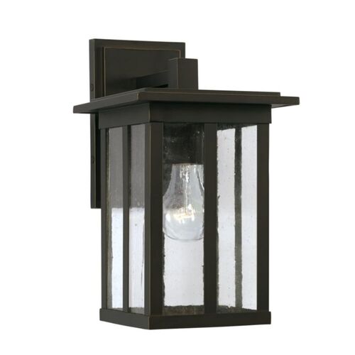 Capital Lighting 943811OZ Barrett Outdoor Entrance Wall Light - Oiled Bronze