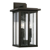 Capital Lighting 943832OZ Barrett Outdoor Entrance Wall Light - Oiled Bronze