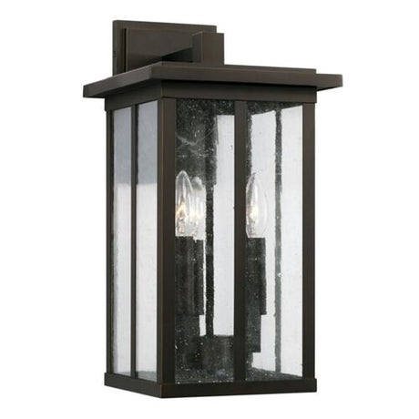 Capital Lighting 943832OZ Barrett Outdoor Entrance Wall Light - Oiled Bronze
