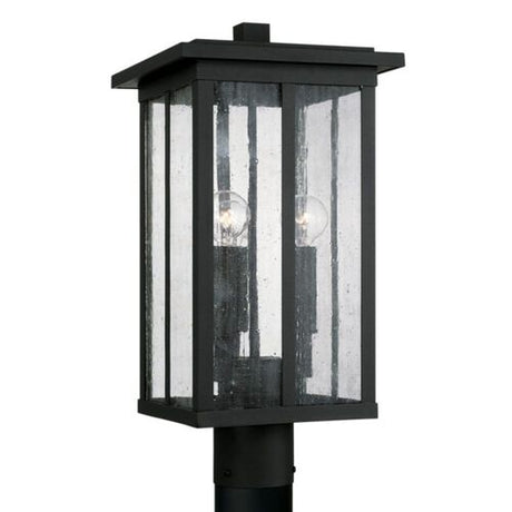 Capital Lighting 943835BK Barrett Post Light - Black