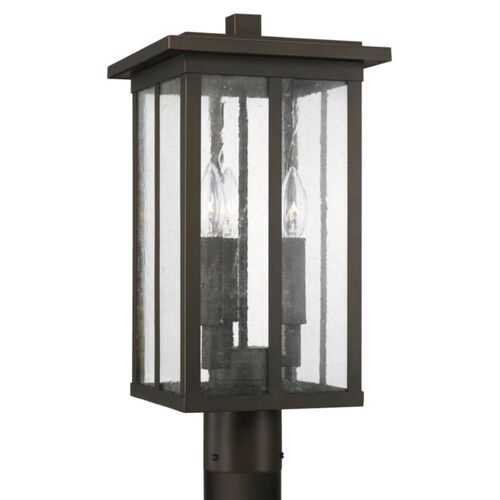 Capital Lighting 943835OZ Barrett Post Light - Oiled Bronze