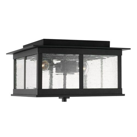 Capital Lighting 943836BK Barrett Outdoor Ceiling Mounted Light - Black