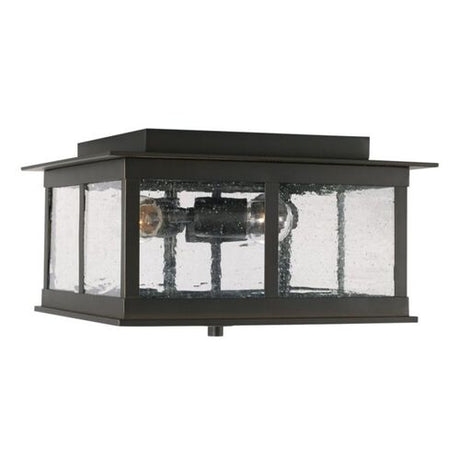 Capital Lighting 943836OZ Barrett Outdoor Ceiling Mounted Light - Oiled Bronze