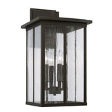 Capital Lighting 943843OZ Barrett Outdoor Entrance Wall Light - Oiled Bronze