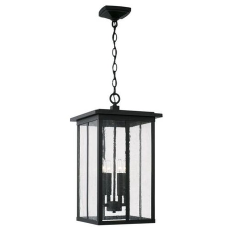 Capital Lighting 943844BK Barrett Outdoor Hanging Lantern - Black
