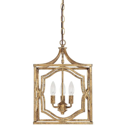 Capital Lighting 9481AG Blakely Entrance / Foyer Pendant - Antique Gold