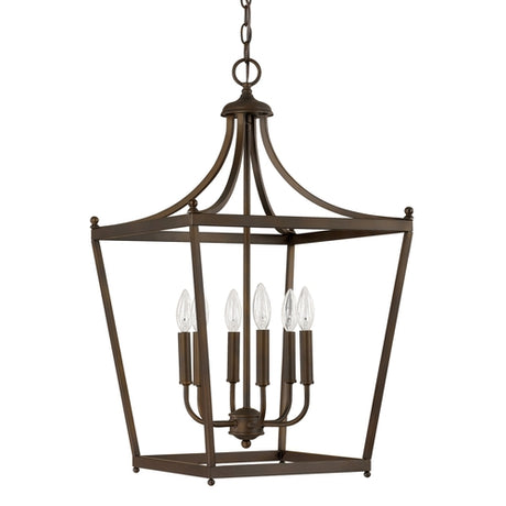 Capital Lighting 9552BB Stanton Entrance / Foyer Pendant - Burnished Bronze