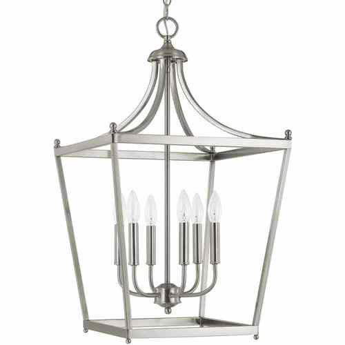 Capital Lighting 9552BN Stanton Entrance / Foyer Pendant - Brushed Nickel