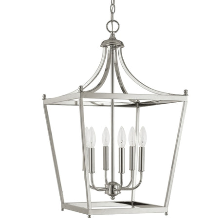 Capital Lighting 9552PN Stanton Entrance / Foyer Pendant - Polished Nickel