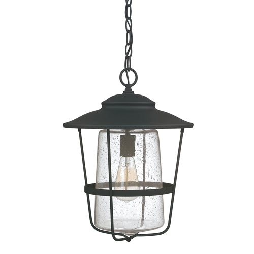 Capital Lighting 9604BK Creekside Outdoor Hanging Lantern - Black