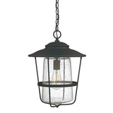 Capital Lighting 9604BK Creekside Outdoor Hanging Lantern - Black