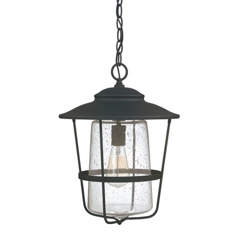 Capital Lighting 9604BK Creekside Outdoor Hanging Lantern - Black