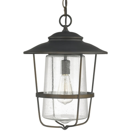 Capital Lighting 9604OB Creekside Outdoor Hanging Lantern - Old Bronze