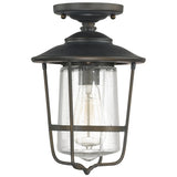 Capital Lighting 9607OB Creekside Outdoor Ceiling Mounted Light - Old Bronze