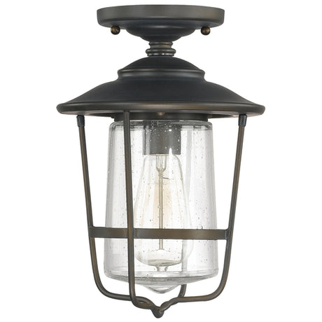 Capital Lighting 9607OB Creekside Outdoor Ceiling Mounted Light - Old Bronze