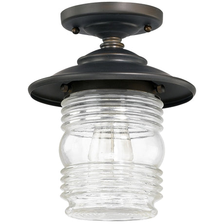Capital Lighting 9677OB Creekside Outdoor Ceiling Mounted Light - Old Bronze