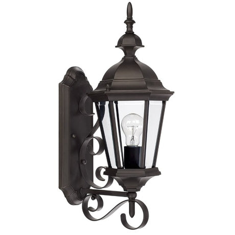 Capital Lighting 9721OB Carriage House Outdoor Entrance Wall Light - Old Bronze