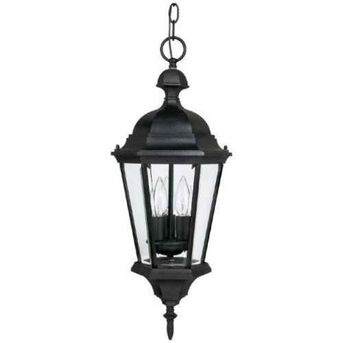 Capital Lighting 9724BK Carriage House Outdoor Hanging Lantern - Black