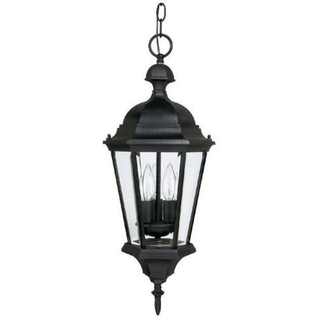 Capital Lighting 9724BK Carriage House Outdoor Hanging Lantern - Black