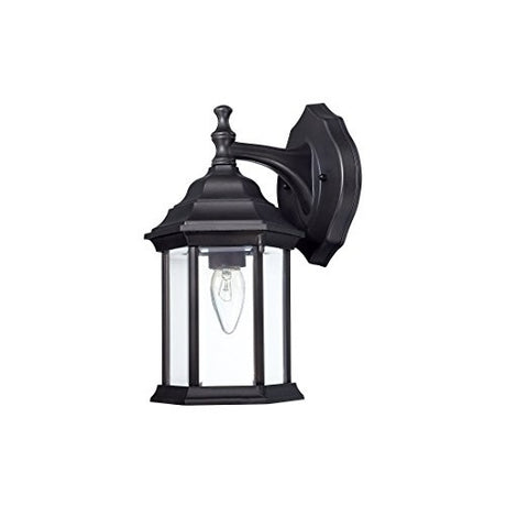 Capital Lighting 9830BK Outdoor Entrance Wall Light - Black