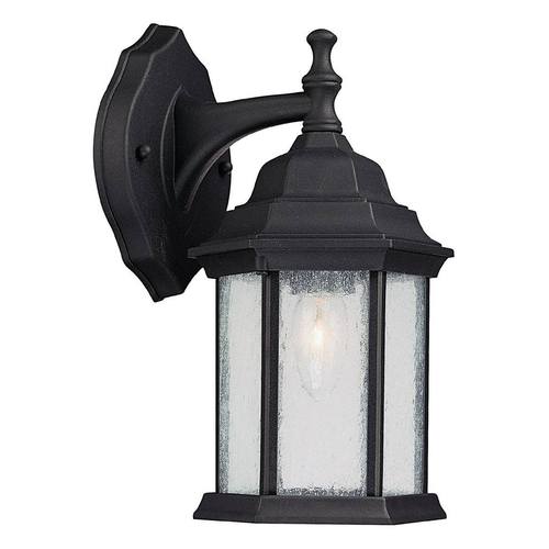 Capital Lighting 9832BK Main Street Outdoor Entrance Wall Light - Black