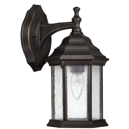 Capital Lighting 9832OB Main Street Outdoor Entrance Wall Light - Old Bronze