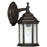 Capital Lighting 9832OB Main Street Outdoor Entrance Wall Light - Old Bronze