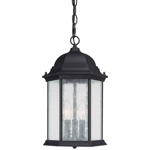 Capital Lighting 9836BK Main Street Outdoor Hanging Lantern - Black