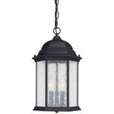 Capital Lighting 9836BK Main Street Outdoor Hanging Lantern - Black