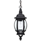 Capital Lighting 9868BK French Country Outdoor Hanging Lantern - Black