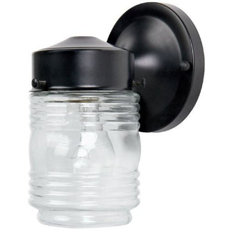Capital Lighting 9946BK Outdoor Entrance Wall Light - Black