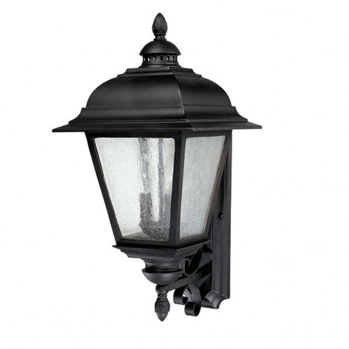 Capital Lighting 9963BK Brookwood Outdoor Entrance Wall Light - Black