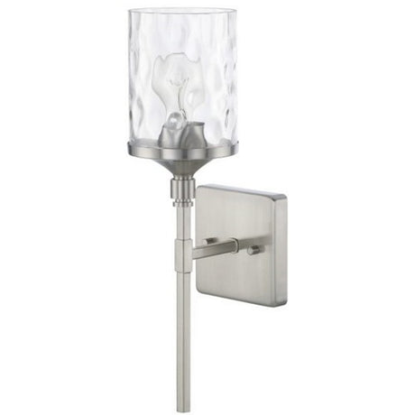 Capital Lighting 628811BN451 Collier 1 Bulb Wall Sconce - Brushed Nickel