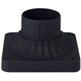 Capital Lighting 929902BK Post Light - Black