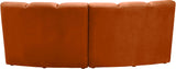 Infinity - 2 Piece Velvet Modular Sectional