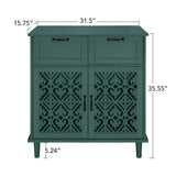 2 Door 2 Drawer Elegant Cabinet