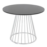 Canary - Cosmo Dining Table - Silver Base