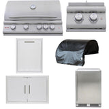 Blaze LTE+ 6-Piece 32-Inch Propane Outdoor Kitchen Package