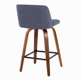 Tintori - Upholstered Counter Stool Set