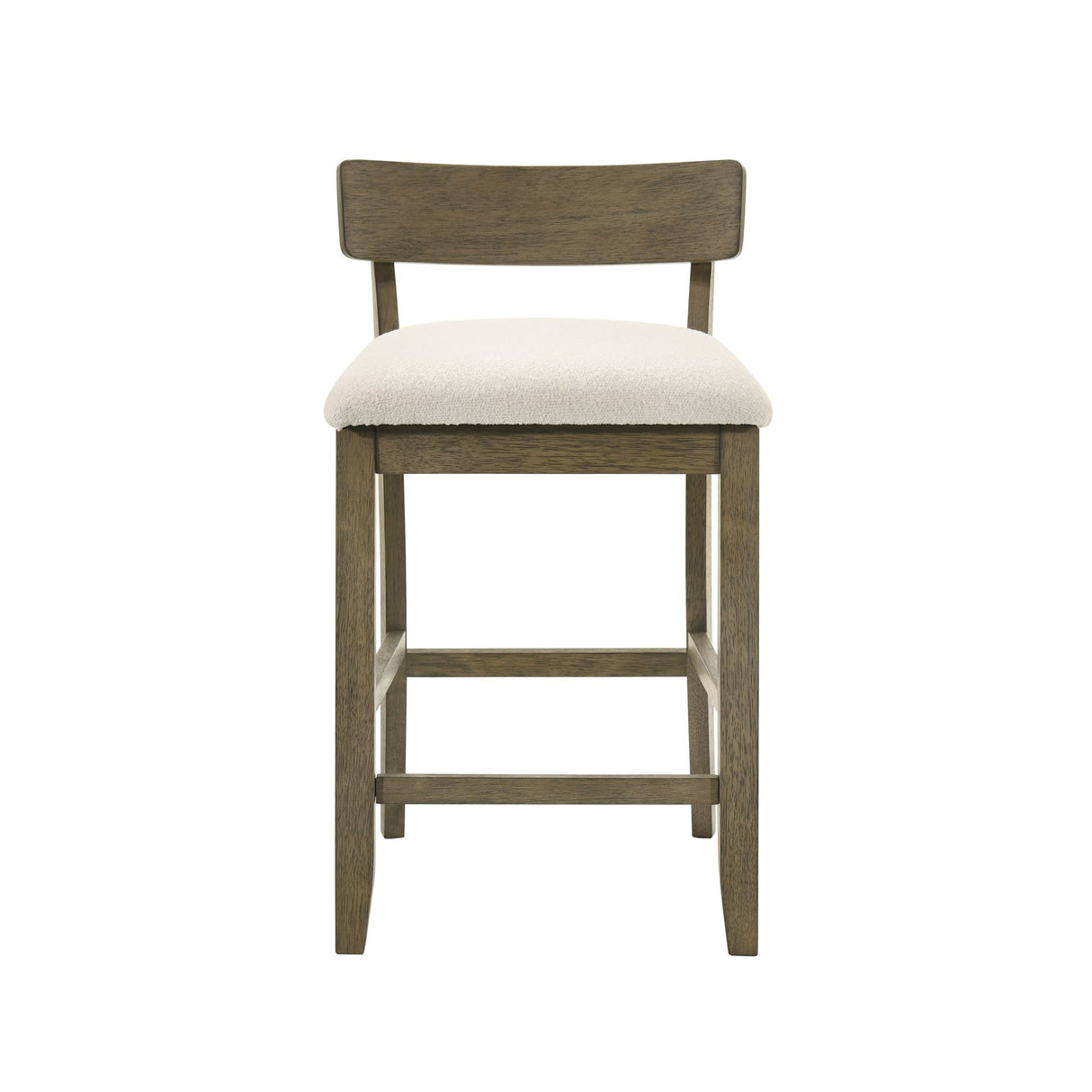 Merie - Modern Transitional Wood Counter Height Kitchen Bar Stool