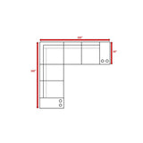 Modern Rattan Wicker Seating Group With Cushions