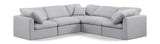 Indulge - Linen 5 Piece Modular Corner Sectional