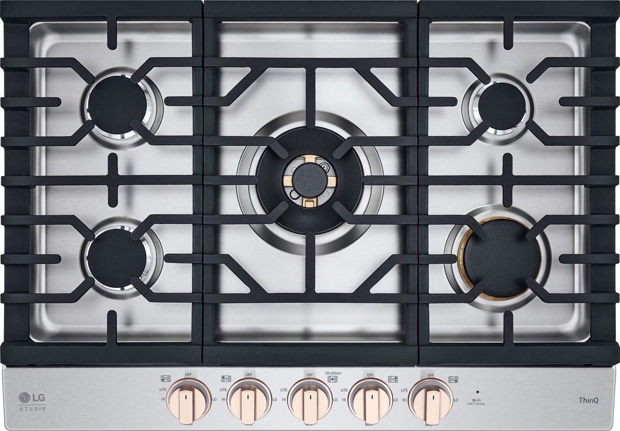 LG STUDIO CBGS3028N gas cooktop product image