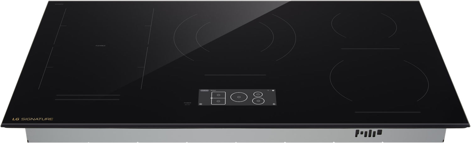 LG SIGNATURE CBIU3639BE Induction Cooktop front view
