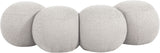 Apollo - Boucle Fabric Bench