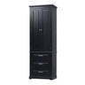 Tall Storage Cabinet With 3 Drawers For Bathroom